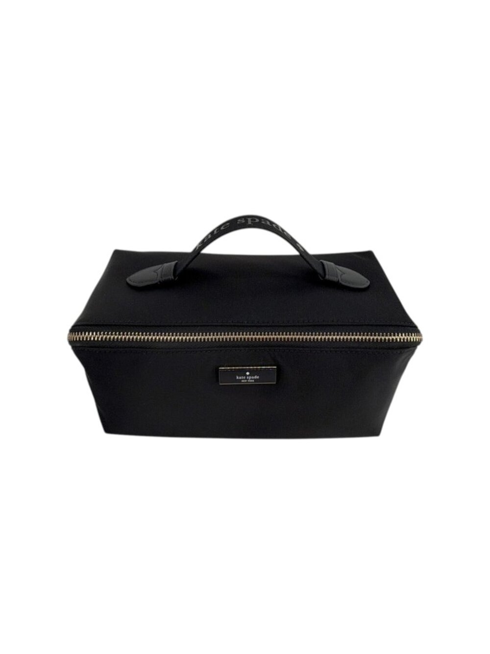 KATE SPADE New York Carter Nylon Travel Cosmetic Pouch in Black - Picture 9 of 11